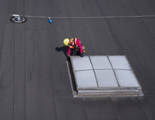 Ligne de vie câble Installation de ligne de vie câble