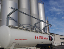 Portique antichute portique antichute pour chargement de granulés