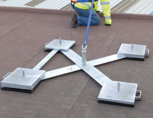 Potelet d'ancrage Installation de potelet d'ancrage