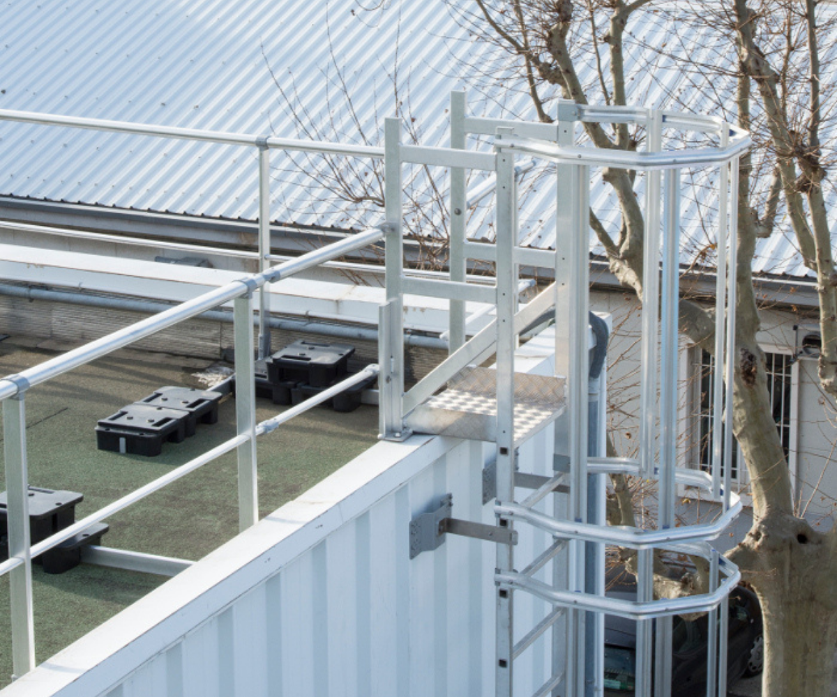 Protections collectives Protection collective pour travaux en hauteur