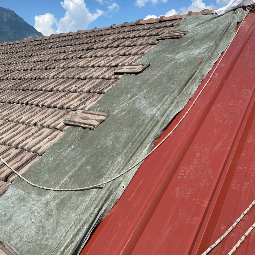 Maintenance sur toiture